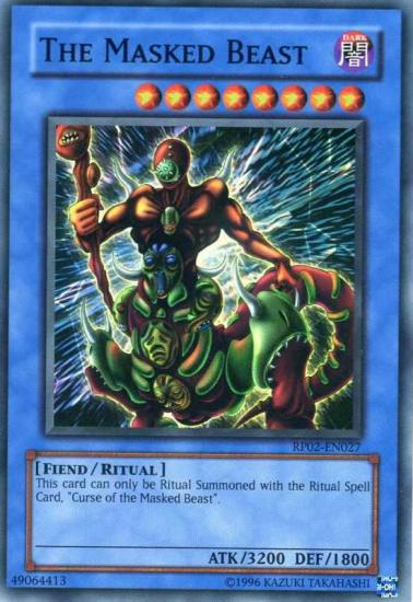 The Masked Beast [RP02-EN027] Super Rare 