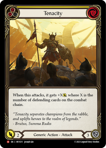 Tenacity [HVY211] (Heavy Hitters) 