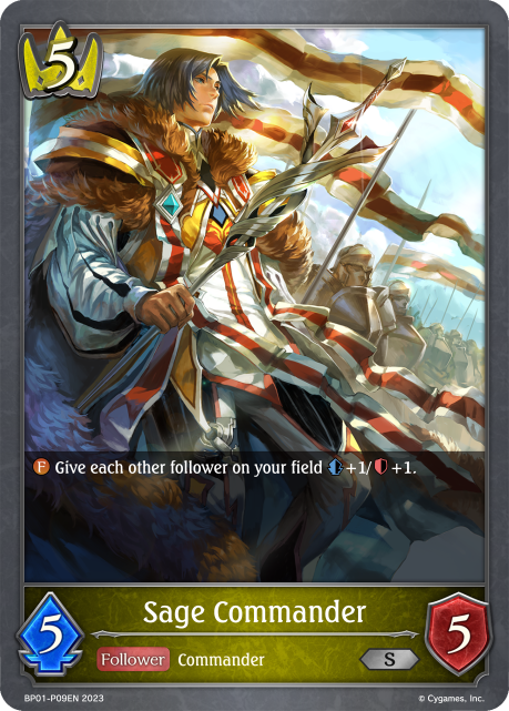 Sage Commander (BP01-P09EN) [Advent of Genesis]