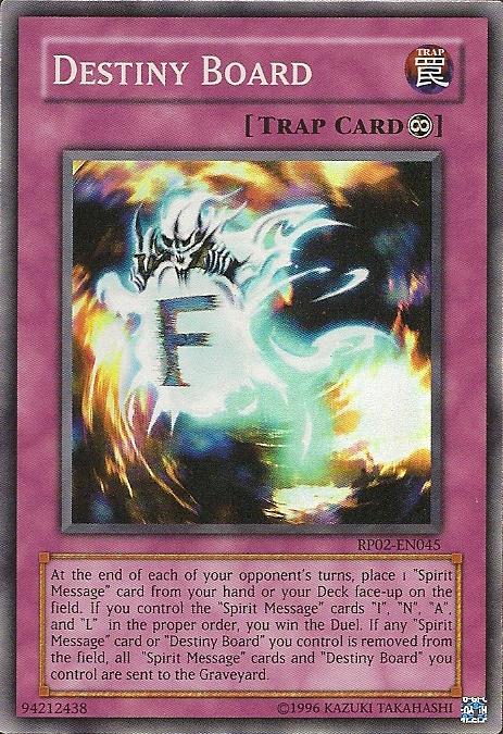 Destiny Board [RP02-EN045] Super Rare 