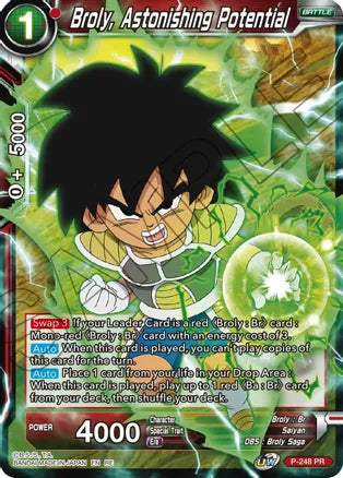 Broly, Astonishing Potential (P-248) [Mythic Booster] 