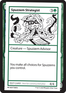 Spuzzem Strategist [Mystery Booster 2 Playtest Cards] 