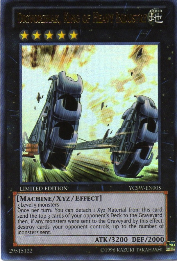 Digvorzhak, King of Heavy Industry [YCSW-EN005] Ultra Rare 