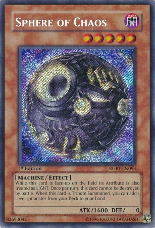 Sphere of Chaos [RGBT-EN093] Secret Rare 