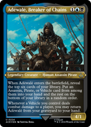 Adewale, Breaker of Chains (Foil Etched) [Assassin's Creed] 