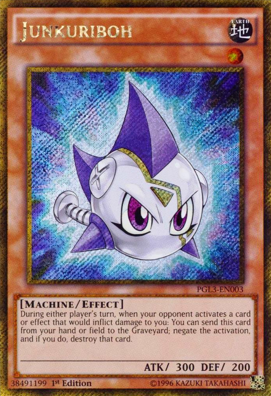 Junkuriboh [PGL3-EN003] Gold Secret Rare 