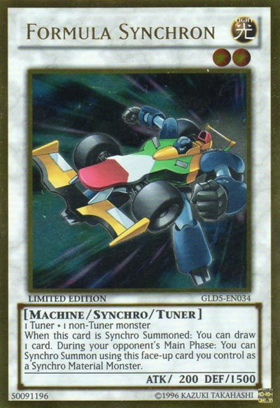 Formula Synchron [GLD5-EN034] Gold Rare 