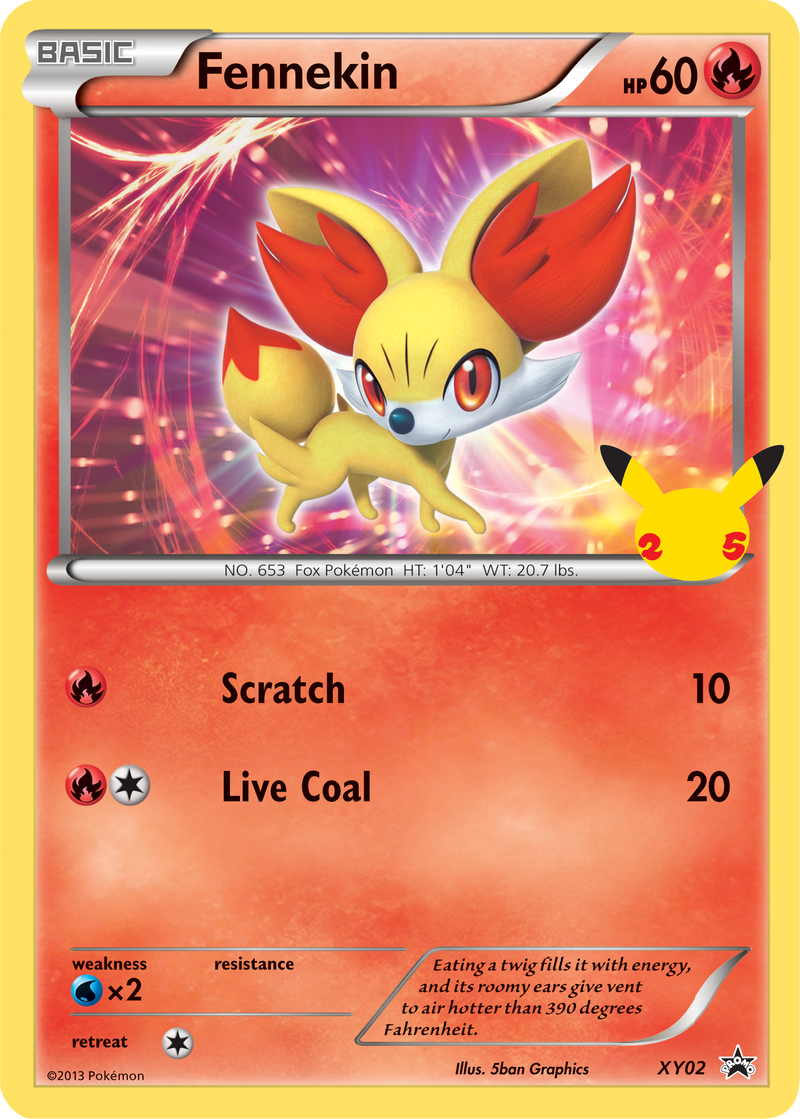 Fennekin (XY02) [First Partner Pack] 