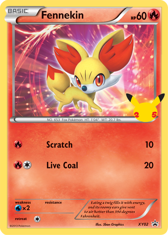 Fennekin (XY02) [First Partner Pack] 