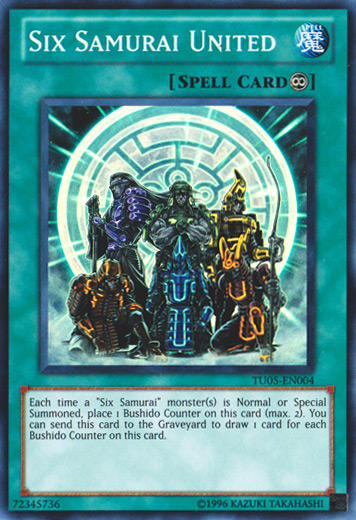Six Samurai United [TU05-EN004] Super Rare 