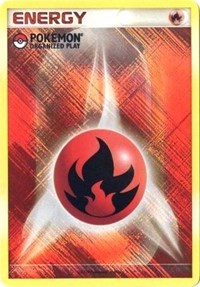 Fire Energy (2009 Unnumbered POP Promo) [League &amp; Championship Cards] 