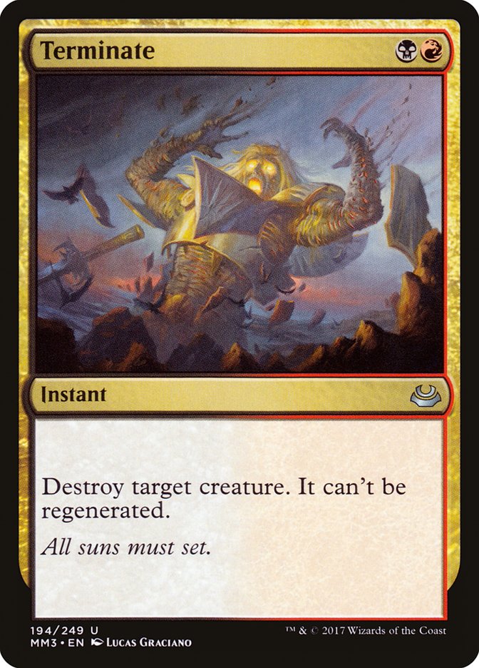 Terminate [Modern Masters 2017] 