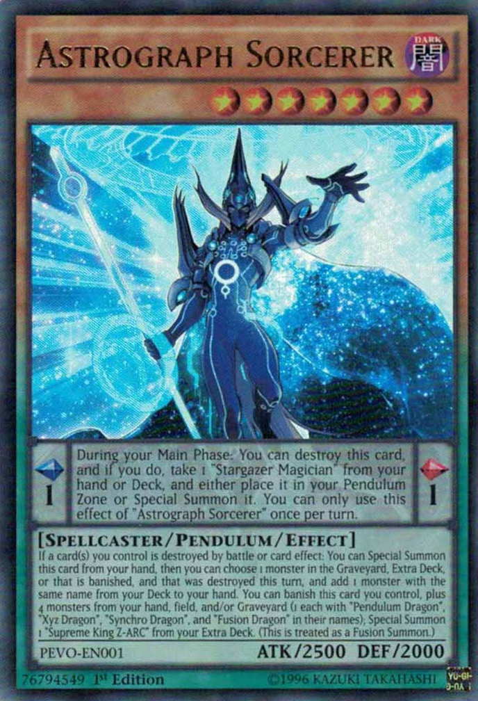 Astrograph Sorcerer [PEVO-EN001] Ultra Rare 