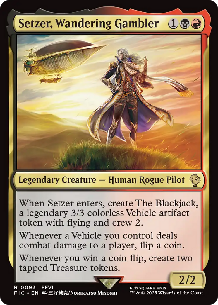 Setzer, Wandering Gambler [FINAL FANTASY Commander] 