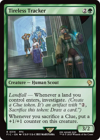 Tireless Tracker [FINAL FANTASY Commander] 