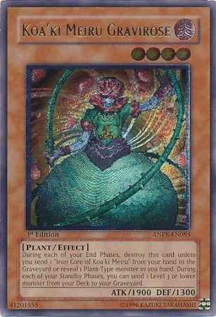 Koa'ki Meiru Gravirose (UTR) [ANPR-EN083] Ultimate Rare 