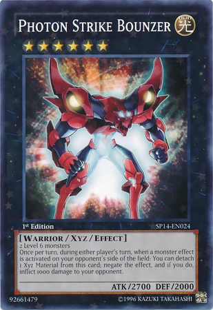 Photon Strike Bounzer [SP14-EN024] Starfoil Rare 