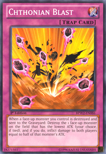 Chthonian Blast [BPW2-EN086] Common 
