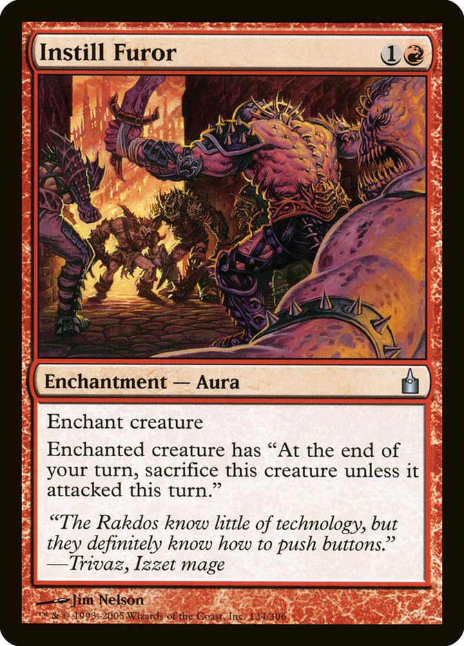 Instill Furor [Ravnica: City of Guilds] 