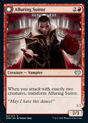 Alluring Suitor // Deadly Dancer [Innistrad: Crimson Vow] 