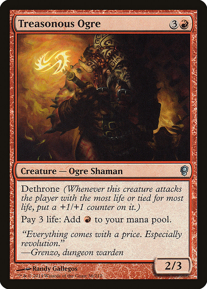 Treasonous Ogre [Conspiracy] 