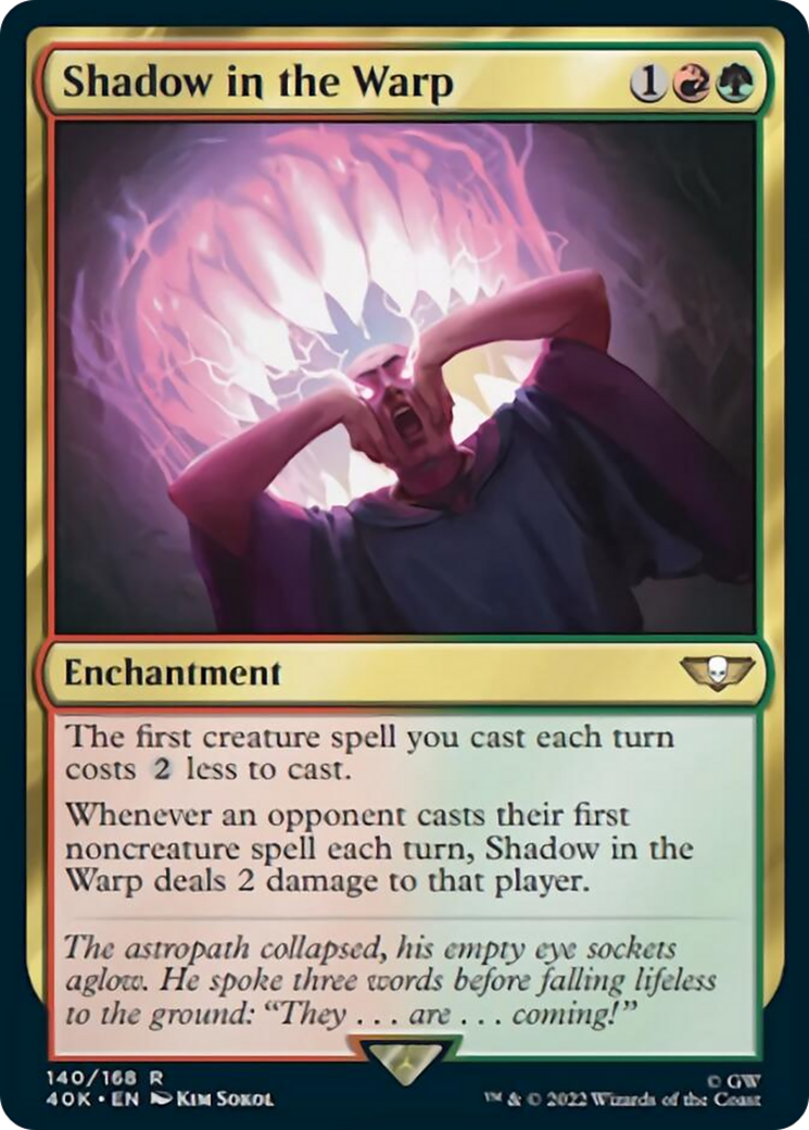 Shadow in the Warp (Surge Foil) [Warhammer 40,000] 