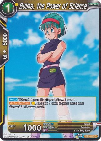 Bulma, the Power of Science (DB3-090) [Giant Force] 