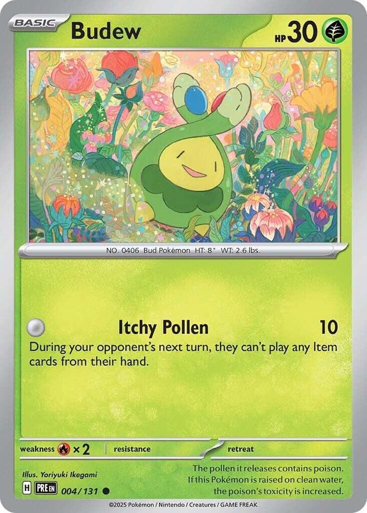 Budew (004/131) [Scarlet &amp; Violet: Prismatic Evolutions] 