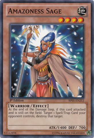 Amazoness Sage [BP01-EN212] Common 