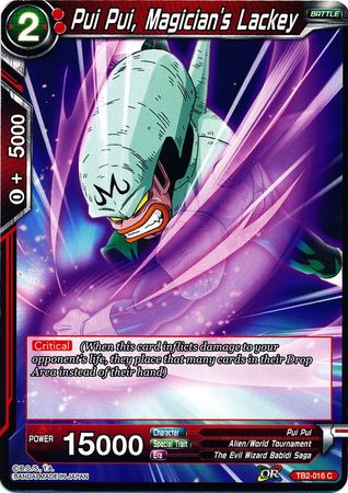 Pui Pui, Magician's Lackey (TB2-016) [World Martial Arts Tournament] 