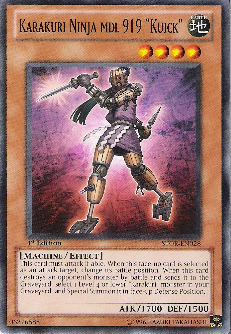 Karakuri Ninja mdl 919 "Kuick" [STOR-EN028] Common 