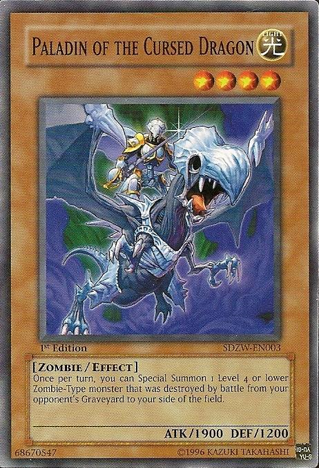 Paladin of the Cursed Dragon [SDZW-EN003] Common 
