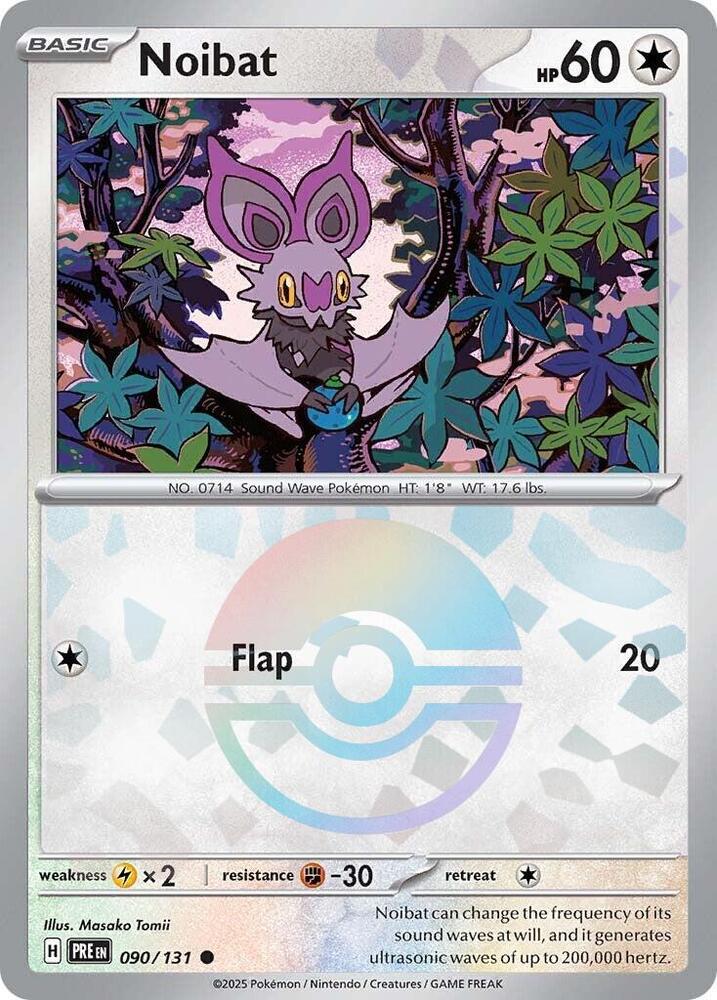 Noibat (090/131) (Poke Ball Pattern) [Scarlet &amp; Violet: Prismatic Evolutions] 