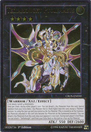 Tellarknight Ptolemaeus (UTR) [CROS-EN050] Ultimate Rare 