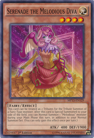 Serenade the Melodious Diva [MP15-EN129] Common 