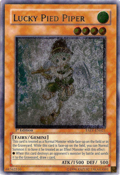 Lucky Pied Piper [TAEV-EN021] Ultimate Rare 