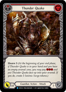Thunder Quake (Red) [EVR024] (Everfest) 1st Edition Rainbow Foil 