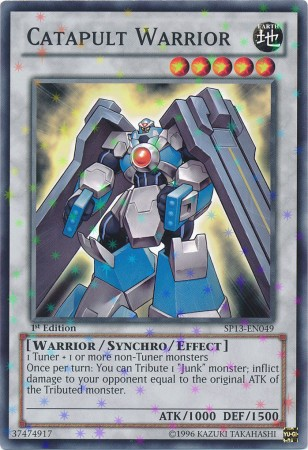 Catapult Warrior [SP13-EN049] Starfoil Rare 