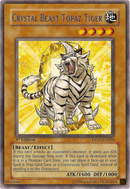 Crystal Beast Topaz Tiger [DP07-EN004] Rare 
