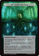 My Tendrils Run Deep (Full Art) [Duskmourn: House of Horror Commander] 