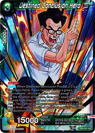 Destined Conclusion Hero (TB2-045) [World Martial Arts Tournament] 