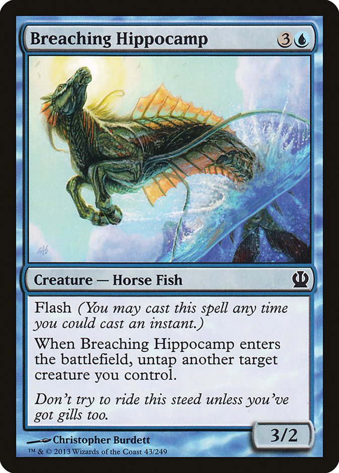 Breaching Hippocamp [Theros] 