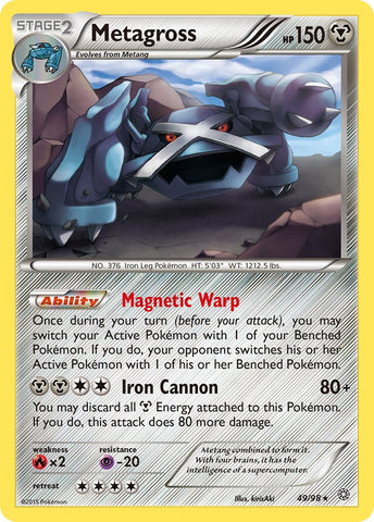 Metagross (49/98) (Theme Deck Exclusive) [XY: Ancient Origins] 