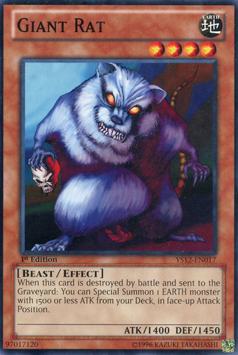 Giant Rat [YS12-EN017] Common 