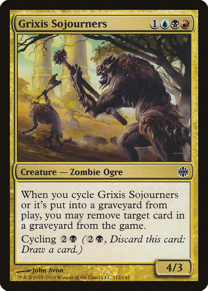 Grixis Sojourners [Alara Reborn] 
