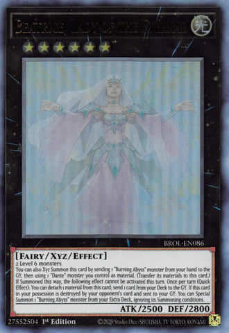 Beatrice, Lady of the Eternal [BROL-EN086] Ultra Rare 