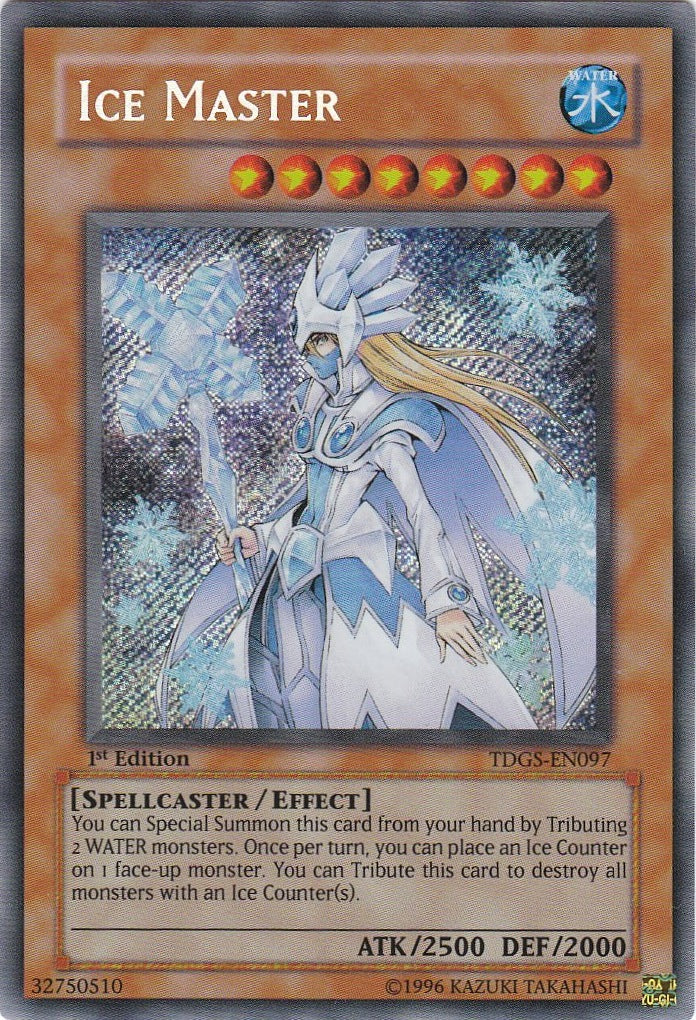 Ice Master [TDGS-EN097] Secret Rare 