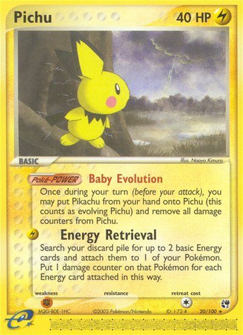 Pichu (20/100) [EX: Sandstorm] 