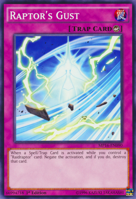 Raptor's Gust [MP16-EN090] Common 