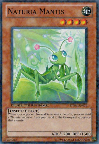 Naturia Mantis [DT04-EN079] Common 